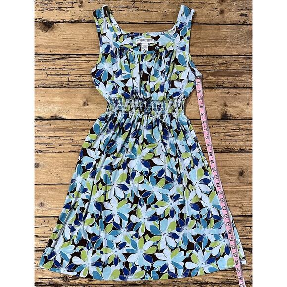 Cooke Street Women's Size M Multi Color Floral Print Sleeveless Dress NWOT - Picture 5 of 6